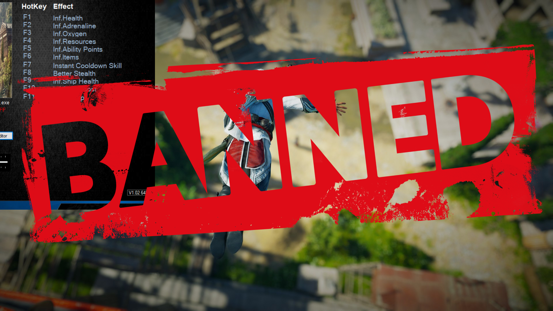 Will I get banned for using a Game Trainer?