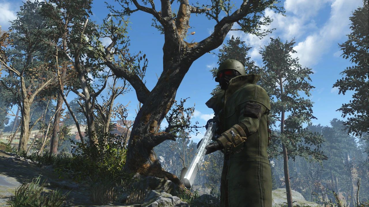 Fallout 4﻿ Tactical Lever Action Rifle with silencer Mod v1.0