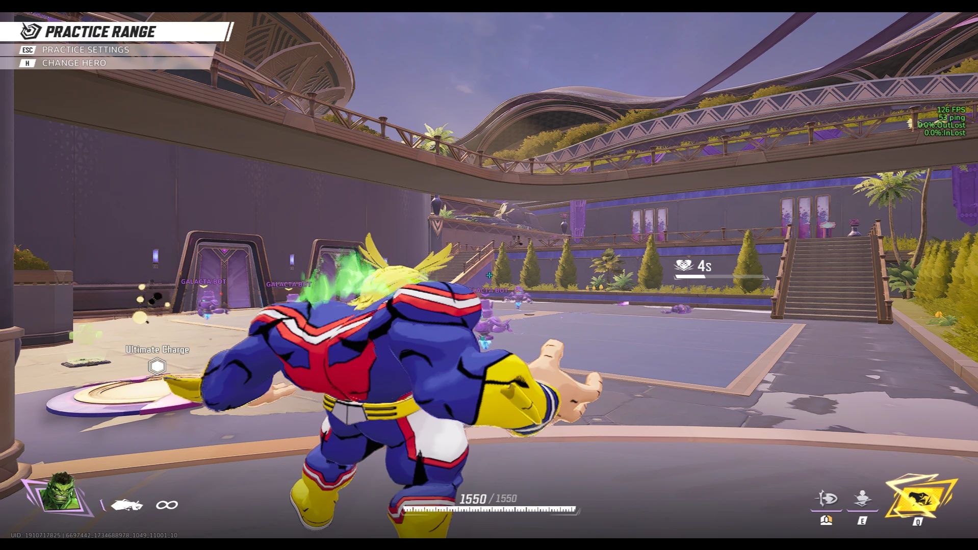 Marvel Rivals Hulk Might (All Might Over Hulk) Mod v1.0
